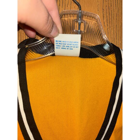 Vintage Pittsburgh Pirates Pro Knit v-neck jersey style shirt (medium) - Picture 4 of 6